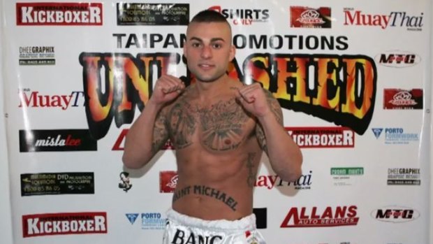 Antonio Bagnato competed in muay thai under the name "Tony Bang".