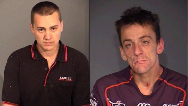 Breakout: Jacob MacDonald (left) and Patrick McCurley (right) have pleaded guilty to escaping from the prison.
