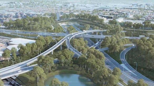 Dial a Dump's land was resumed to make way for the WestConnex interchange at Alexandria.