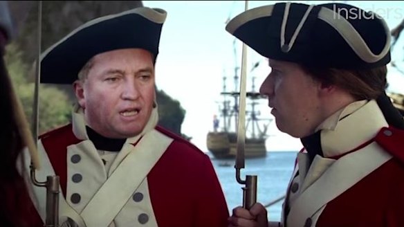 Barnaby Joyce in Huw Parkinson's 'Pirates of the Caribbean - The Canine Calamity'.