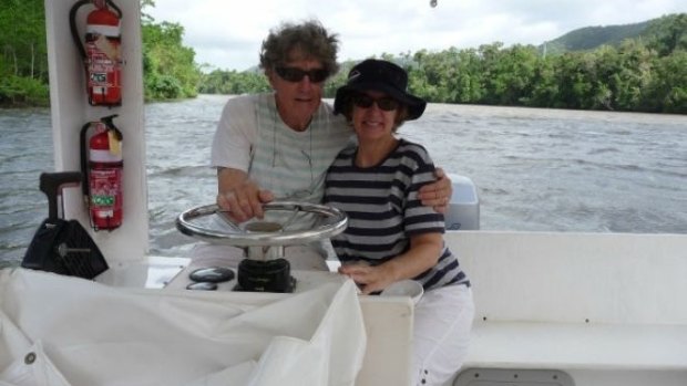 'Lee' and Janet on the Daintree River in more recent times.