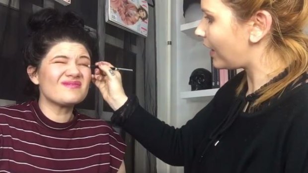 Canberra's Tanya Hennessy has made a series of parody videos about the beauty industry.