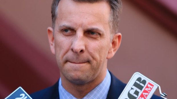 Cat out of bag: NSW Treasurer Andrew Constance. 