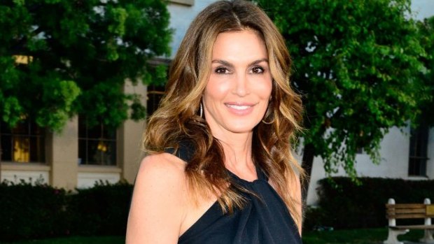 Model life: Cindy Crawford has opened up about her body image issues in the past. 