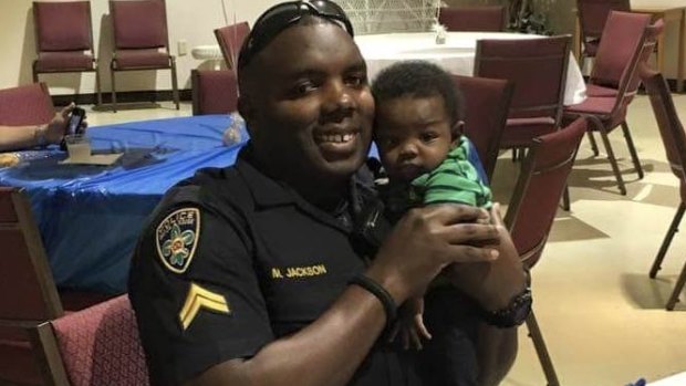 Montrell Jackson, one of the police officers killed in Baton Rouge. 