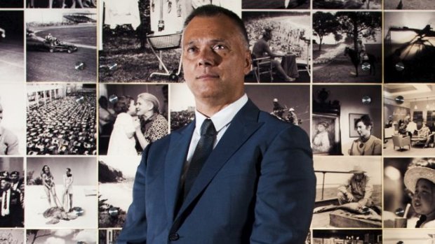 SBS journalist Stan Grant at the National Archives in Canberra.