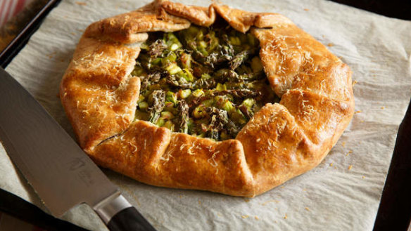 Spear carrier: Celebrate asparagus season with this simple tart.