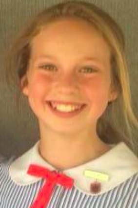 Billie Jade Mayson Kinder, 12, who died at Pitt Town on Sunday.