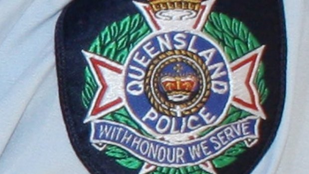 A police officer was allegedly struck by a door when approaching a car in Ipswich.