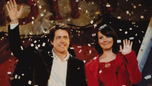 Hugh Grant and Martine McCutcheon in 