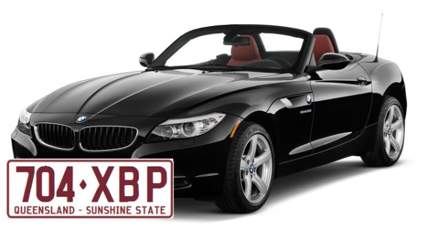The men stole a 2013 BMW Z4 similar to this one from the man in St Lucia.