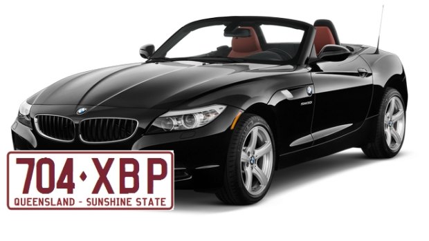 The men stole a 2013 BMW Z4 similar to this one from the man in St Lucia.