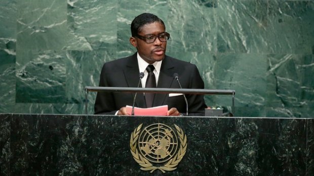 Teodoro Nguema Obiang Mangue, scion of the ruling family of Equatorial Guinea, one of Africa's smallest countries. 