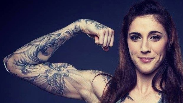 Megan Anderson holds the Invicta interim featherweight title.