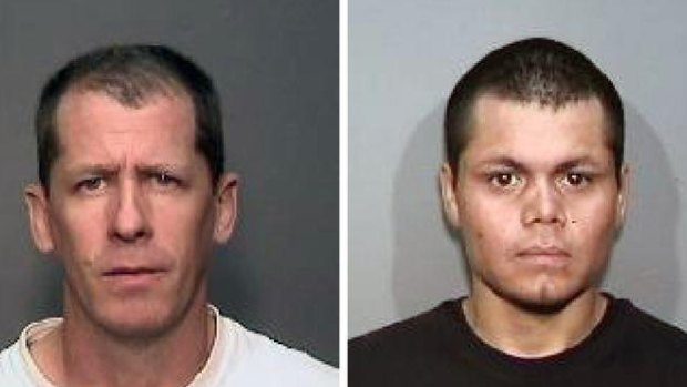 Accused: Steven Dean Gordon, 45, left, and Franc Cano, 27.