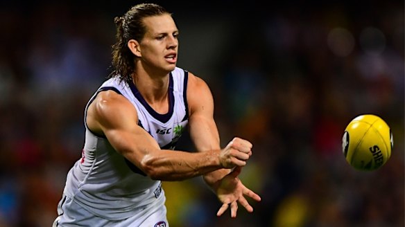 Back from injury: Nat Fyfe.
