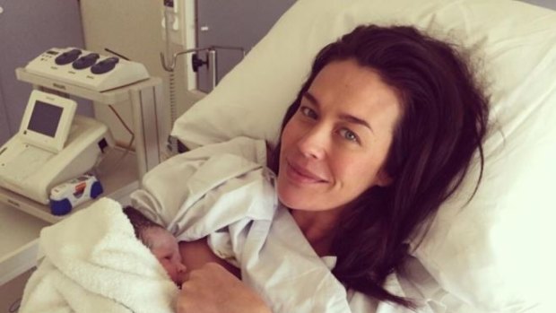 Megan Gale has welcomed her second child.