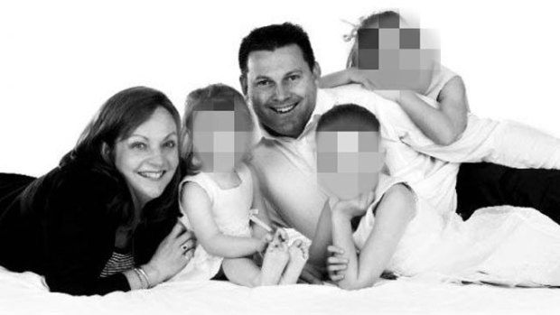 Allison and Gerard Baden-Clay, with their three children.