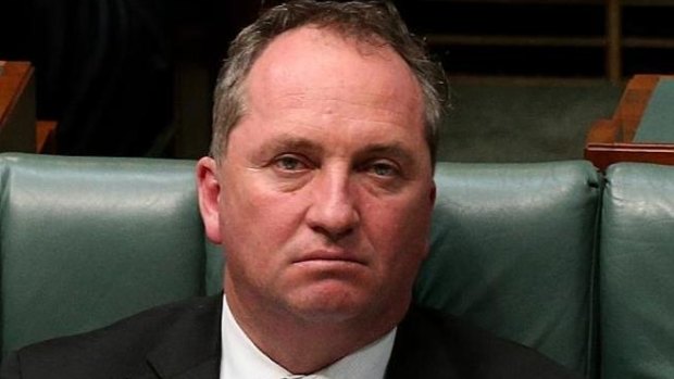 Barnaby Joyce has been given a campaign headache.