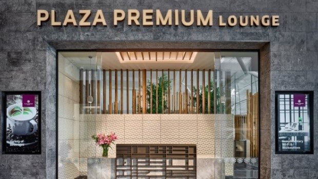 Plaza Premium lounge, Brisbane Airport.