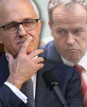 Malcolm Turnbull and Bill Shorten.