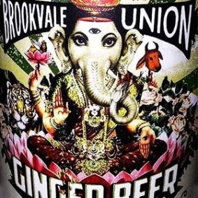 The original Brookvale Union ginger beer logo.