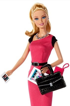 Mattel's latest release, Entrepreneur Barbie.