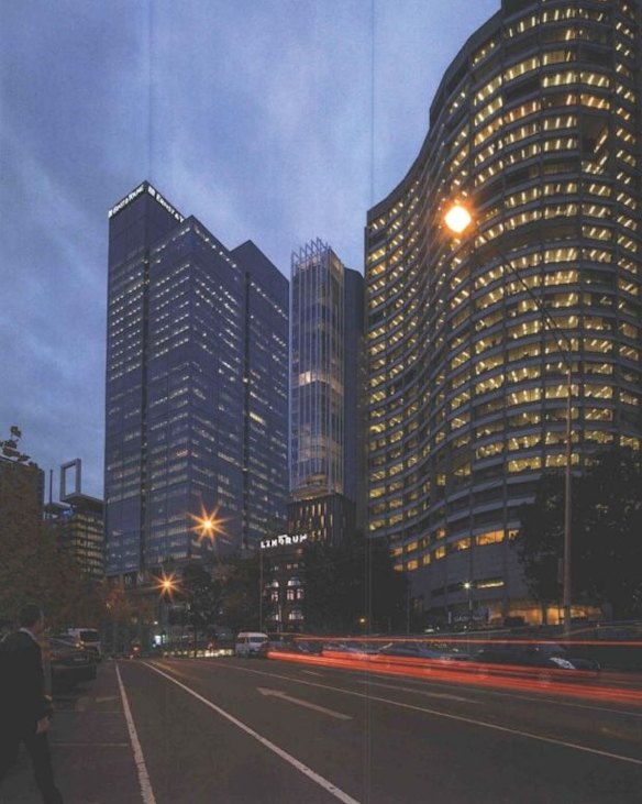 Tower plan for Melbourne's Hotel Lindrum