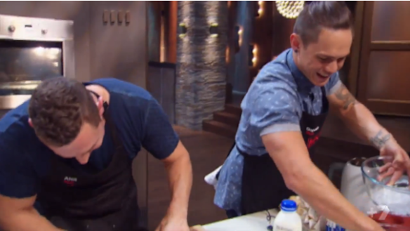 Alex and Gareth saved themselves on Wednesday's MKR.