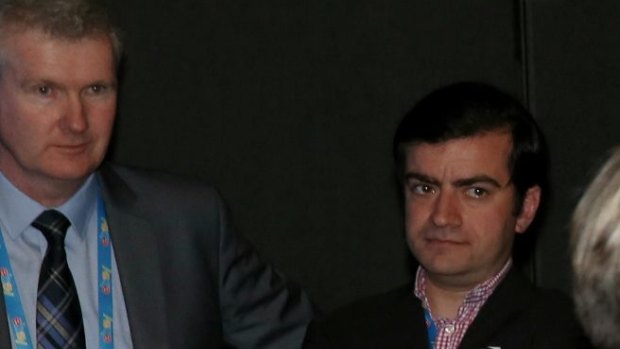 Tony Burke and Senator Sam Dastyari.