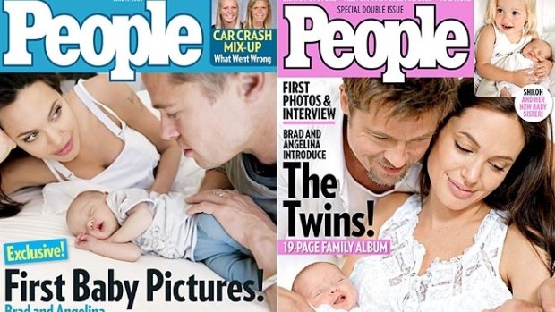 Angelina Jolie and Brad Pitt were allegedly paid $21 million for pictures of their twins and $5.7 million for the first snap of Shiloh. 