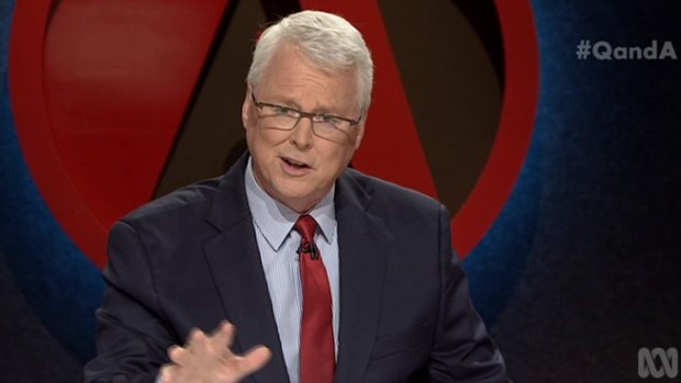 <i>Q&A</i> host Tony Jones. The top concern for TV Tonight viewers is ensuring ABC and SBS remain independent of government influence. 