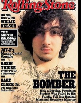 Rolling Stone's cover of alleged Boston bomber Dzhokhar Tsarnaev sparked outrage online.