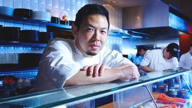 Sokyo's chef Chase Kojima pairs wine with key dishes.