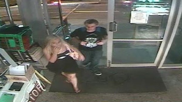 The Wild Fig posted CCTV images of a couple alleged to have stolen an iPad from the cafe