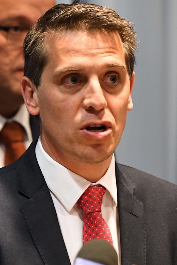 Questioning the budget surpluses: Labor treasury spokesman Ryan Park.