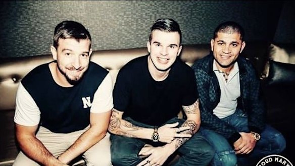 Liam Foran, Jordan Tulk and Frank Farrugia.