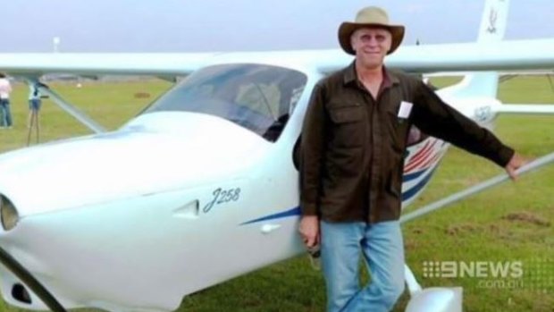 Authorities searching for pilot Rob Pavan in the area he crashed have found a body. 
