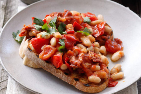 Beans on toast.