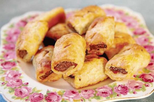 Gwen Landsberry's old-fashioned sausage rolls.