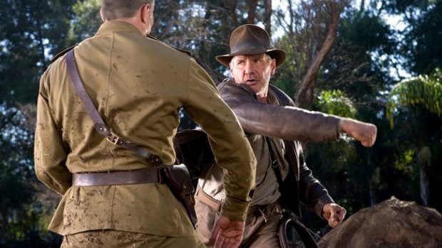 Harrison Ford in 2008's <i>Indiana Jones and the Kingdom of the Crystal Skull</i>.