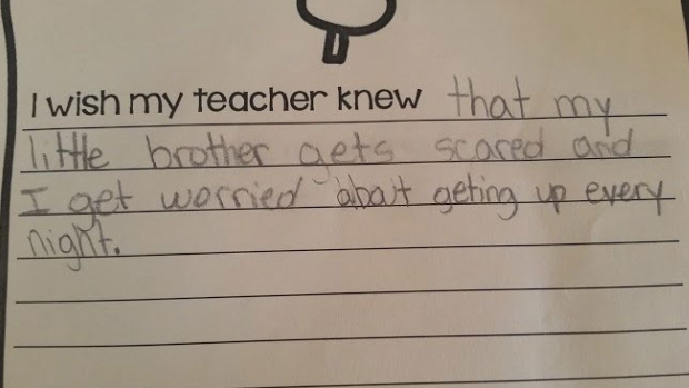 I Wish My Teacher Knew, by Kyle Schwartz