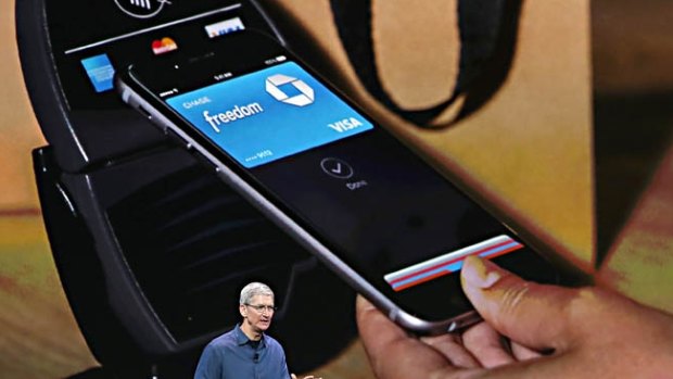 Apple chief executive Tim Cook says Apple Pay is more secure than traditional credit card systems.