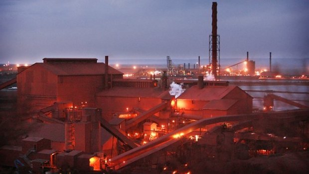 The Whyalla steelworks produces about 40MWh of its own power but potential buyers are looking to upgrade the power plant which will feed extra electricity into the grid. 