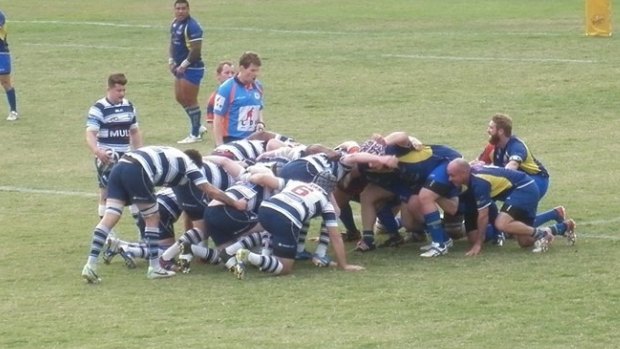 A game in the Central Queensland Rugby Union competition.