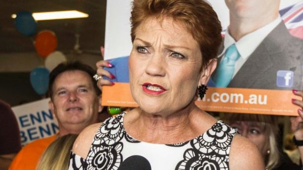 One Nation leader Pauline Hanson declared the party's election result was "fantastic", despite falling well short of predictions.