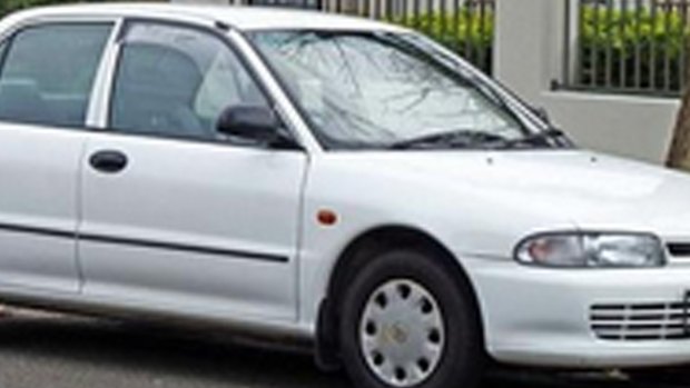 A similar car to the one police believe Tim Lane was driving.