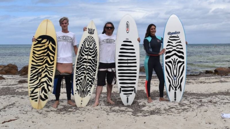 pic Surfboard Designs Shark shark deterrent surfboards margaret