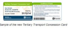 The Tertiary Transport Concession Card has been scrapped.