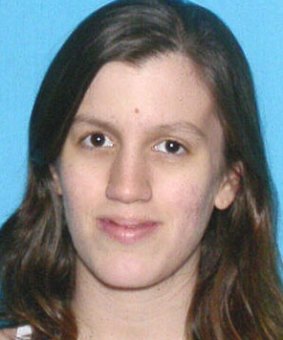 Arrested: Megan Everett has been caught after more than a year on the run with her young daughter. 